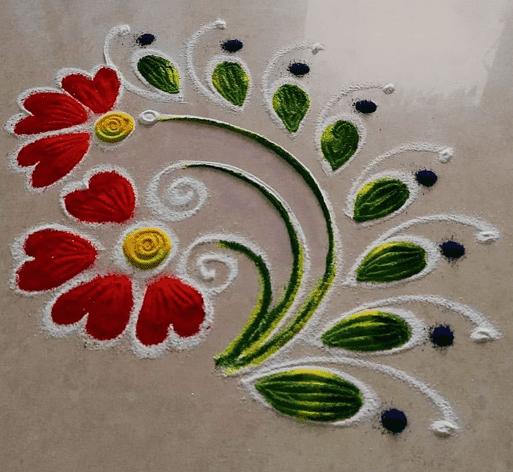 Fetching Interesting Rangoli