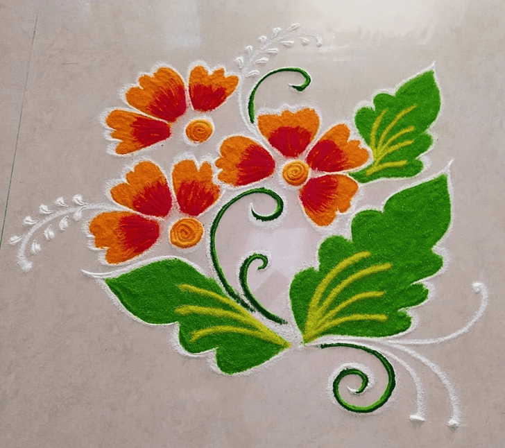 Gorgeous Interesting Rangoli