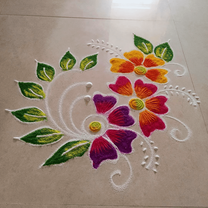 Radiant Interesting Rangoli