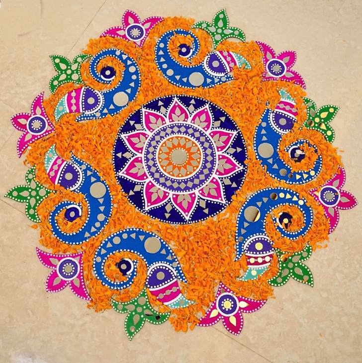 Superb Interesting Rangoli