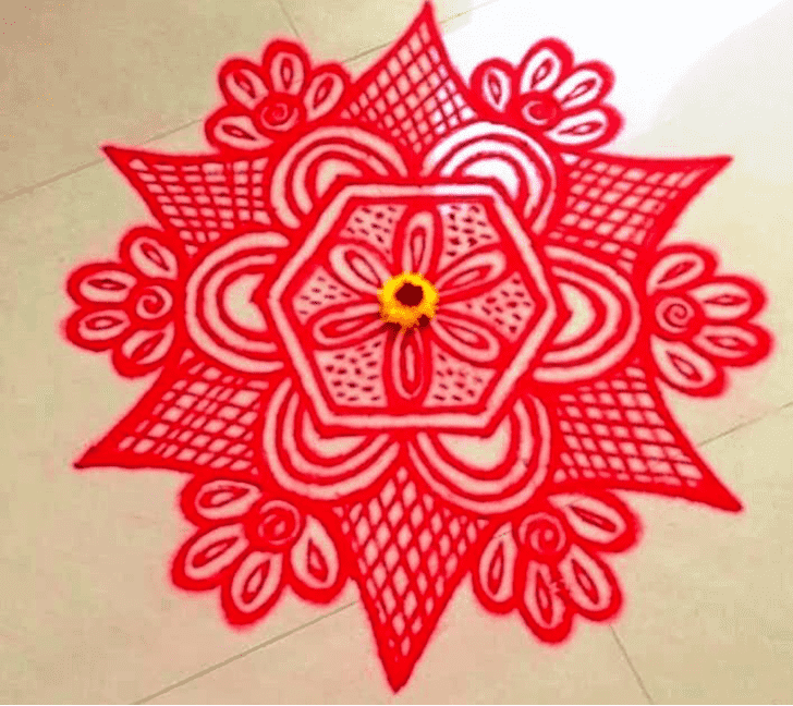 Elegant Italy Rangoli