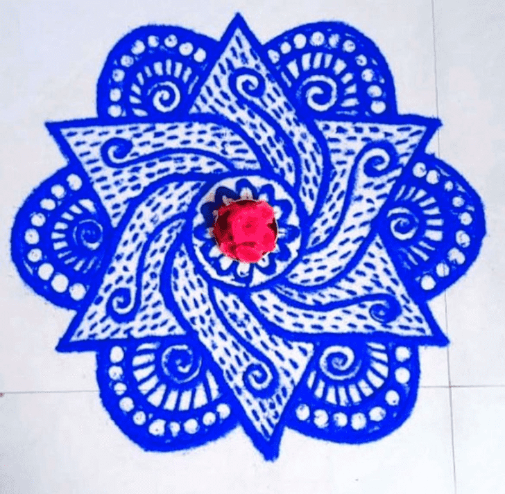 Enthralling Italy Rangoli