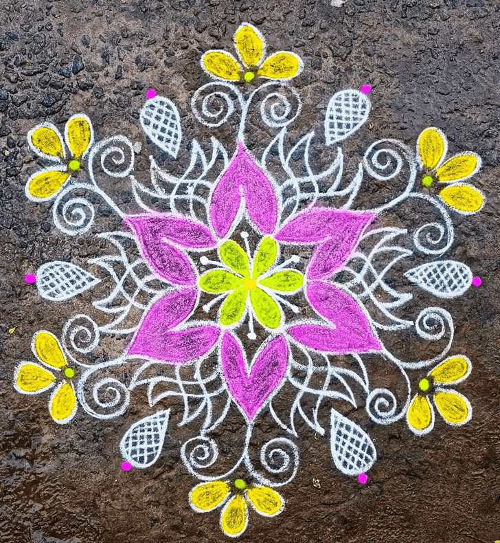 Fascinating Italy Rangoli