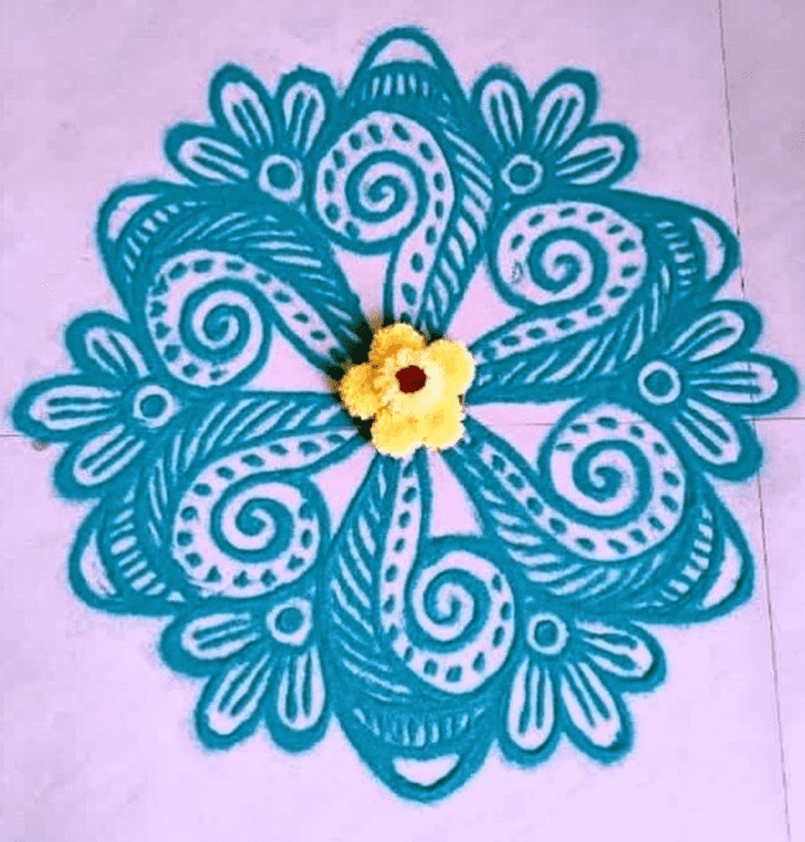 Ideal Italy Rangoli