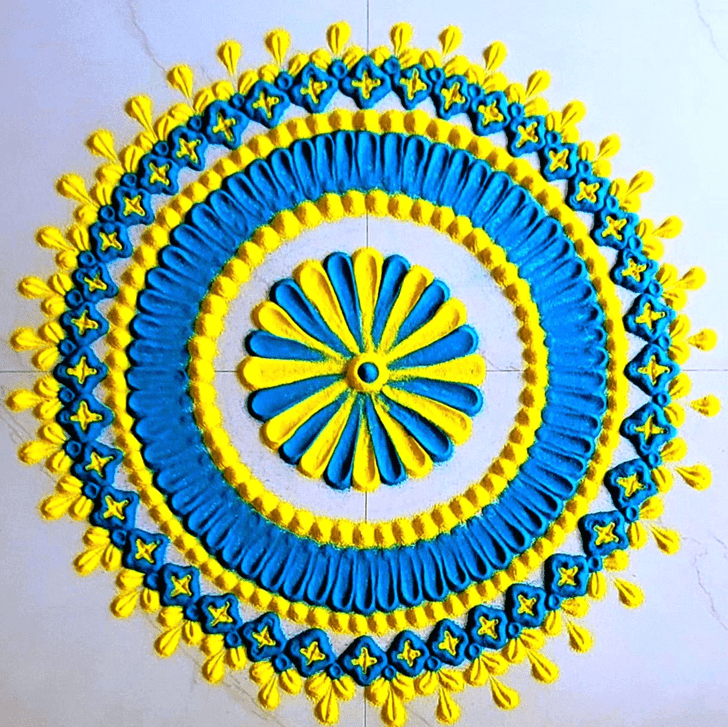 Magnetic Italy Rangoli