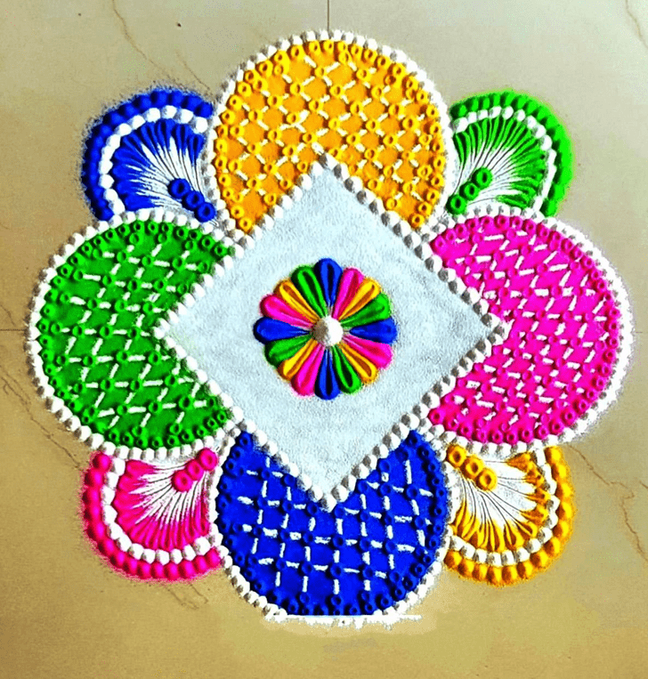 Refined Italy Rangoli