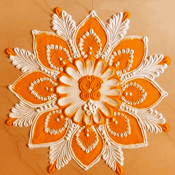 Shapely Italy Rangoli