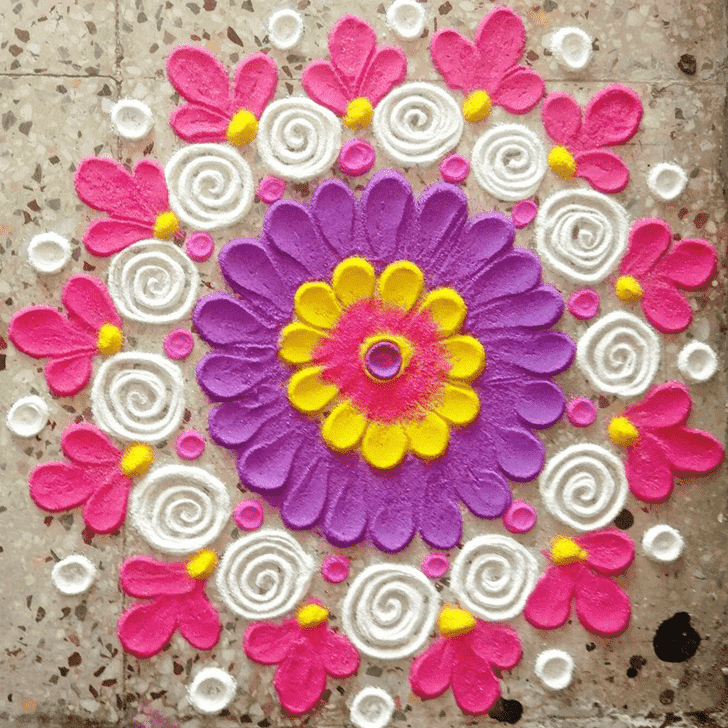 Inviting Kajagara Pooja Rangoli