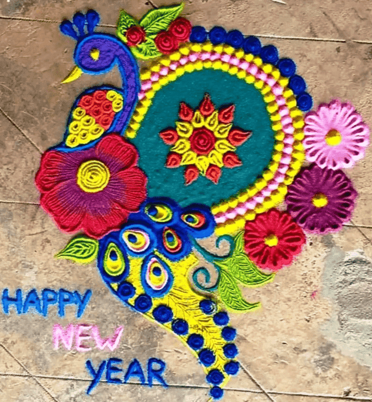 Shapely Kajagara Pooja Rangoli