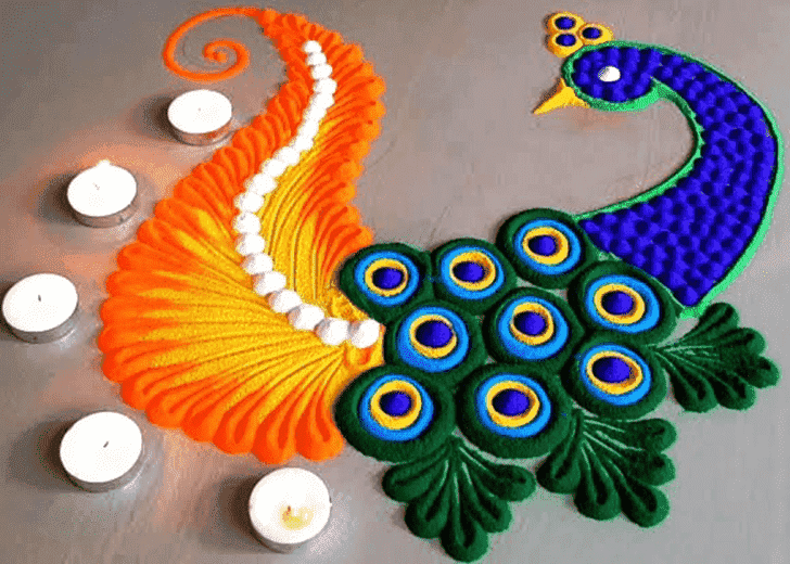 Splendid Kajagara Pooja Rangoli