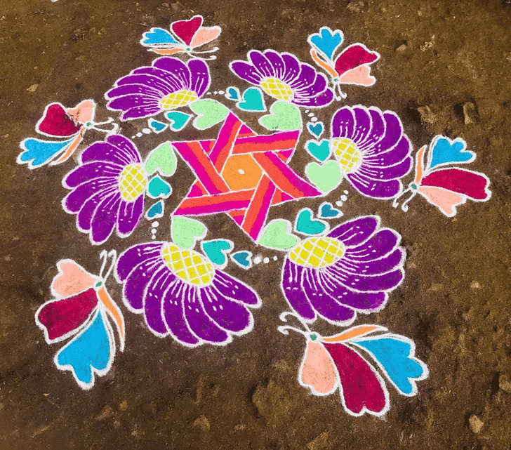 Enthralling Kamada Ekadashi Rangoli