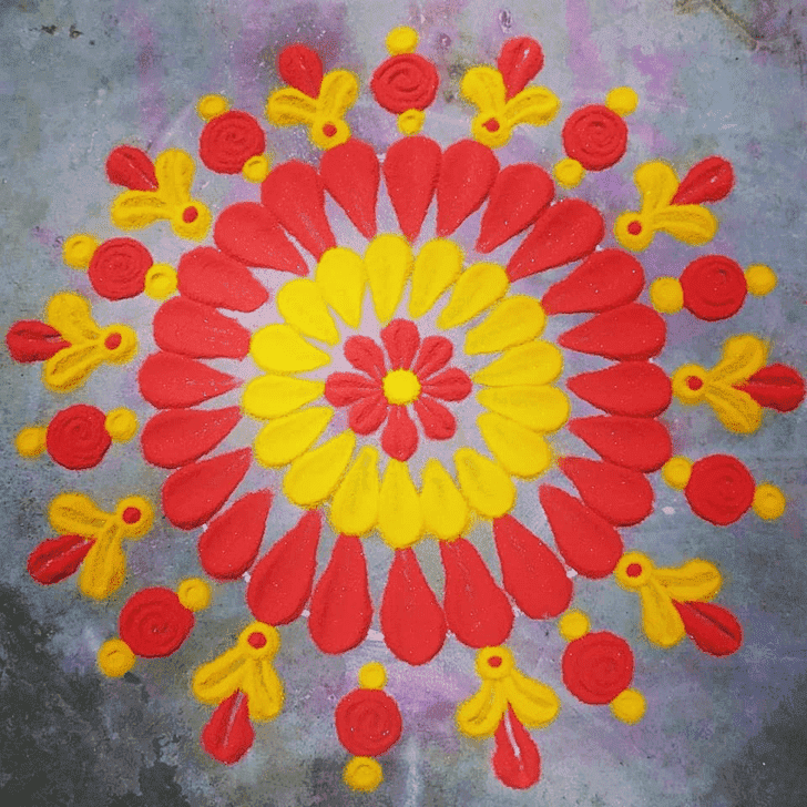 Inviting Kamada Ekadashi Rangoli