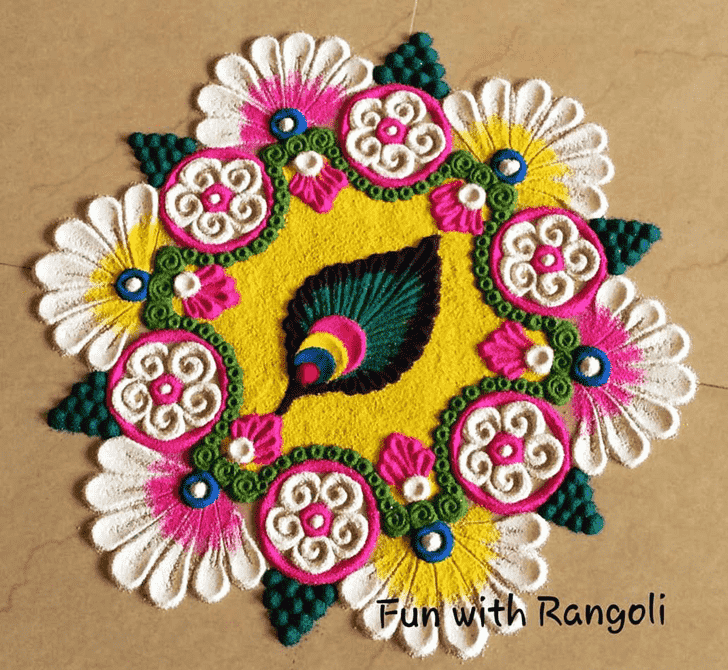 Awesome Kolam Rangoli