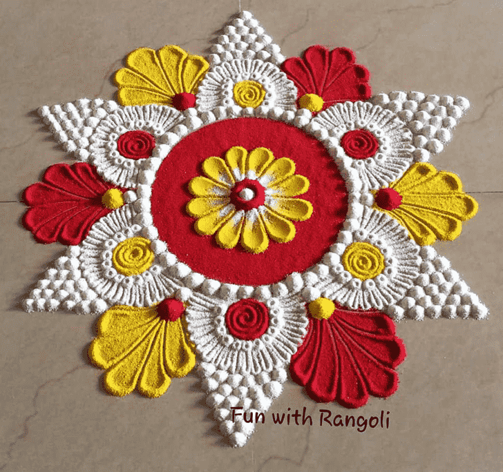 Magnetic Kolam Rangoli