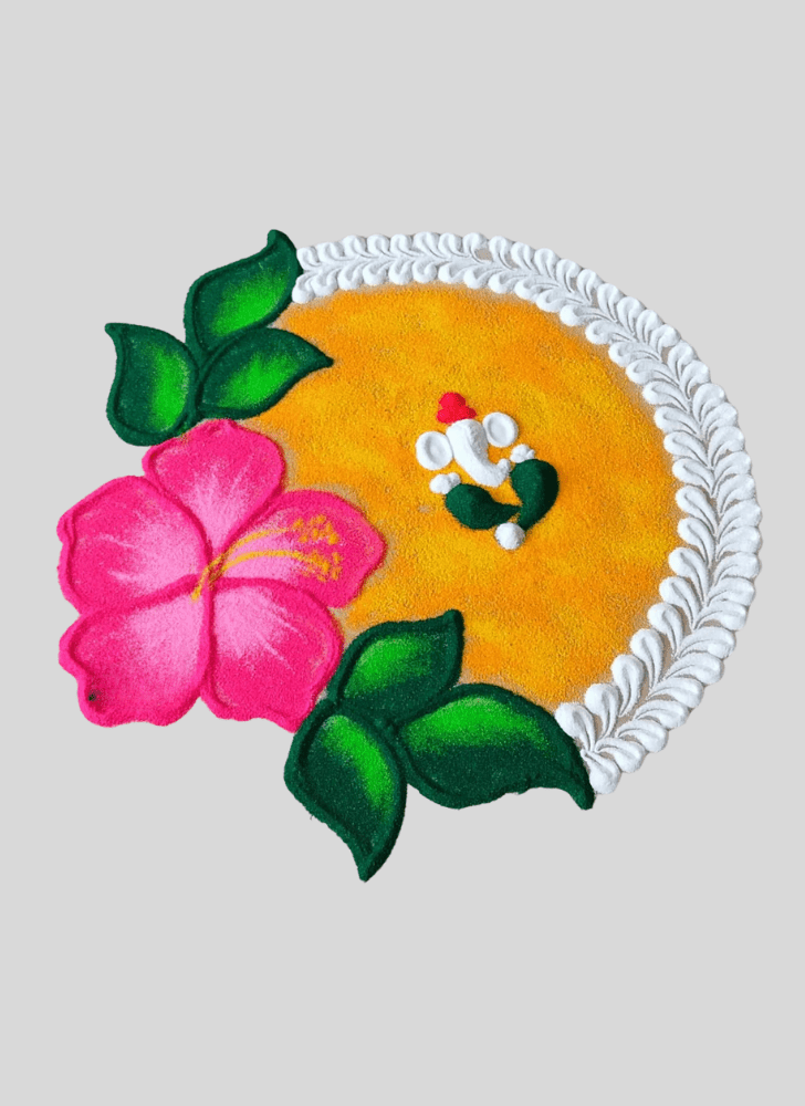 Nice Lambodara Rangoli