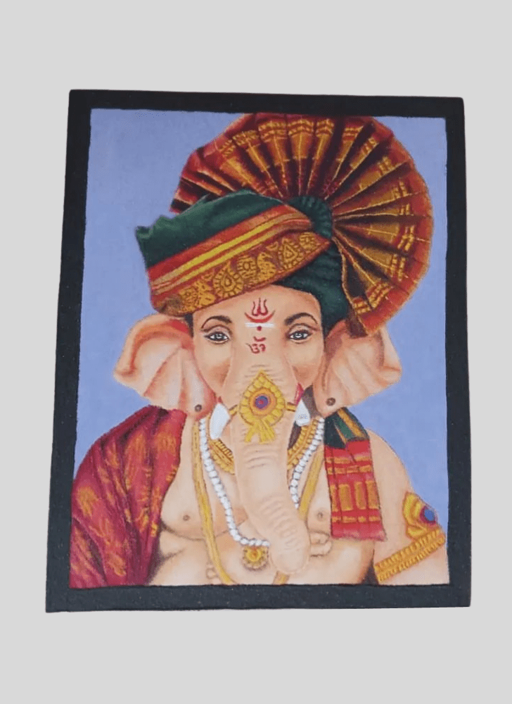 Radiant Lambodara Rangoli