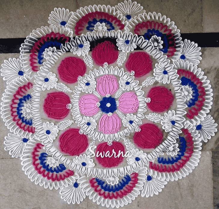 Magnificent Latest Rangoli