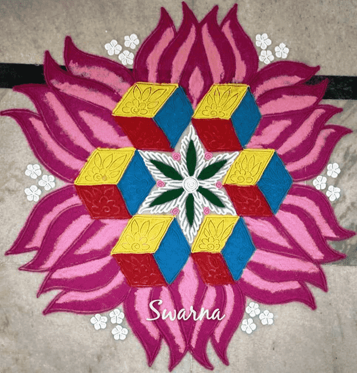 Marvelous Latest Rangoli