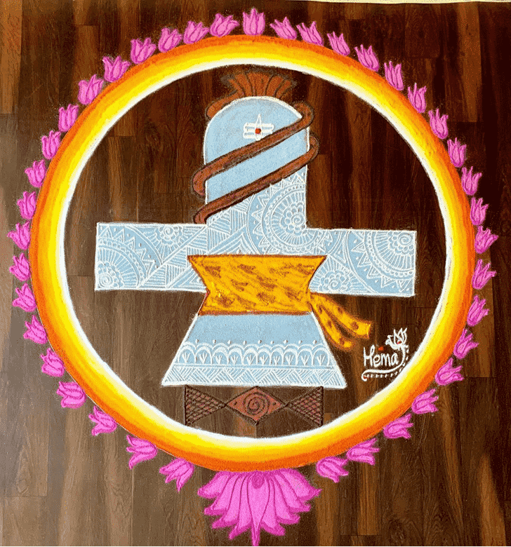 Maha Shivaratri Rangoli