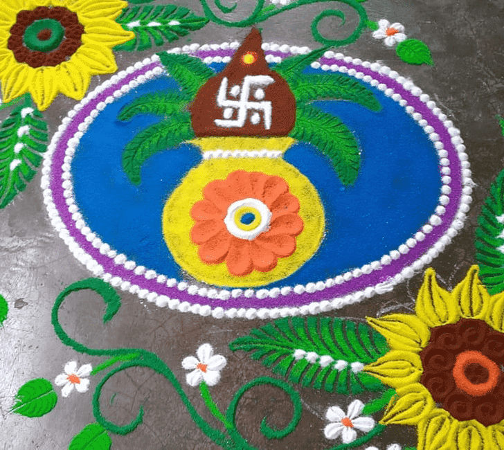 Splendid Maha Shivaratri Rangoli