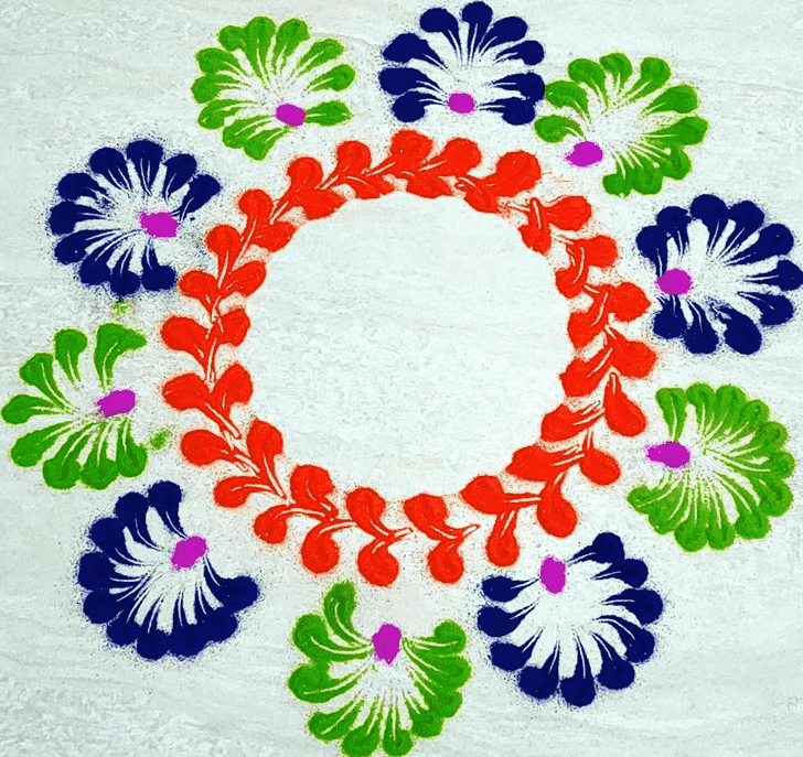 Marvelous Meena Sankranti Rangoli