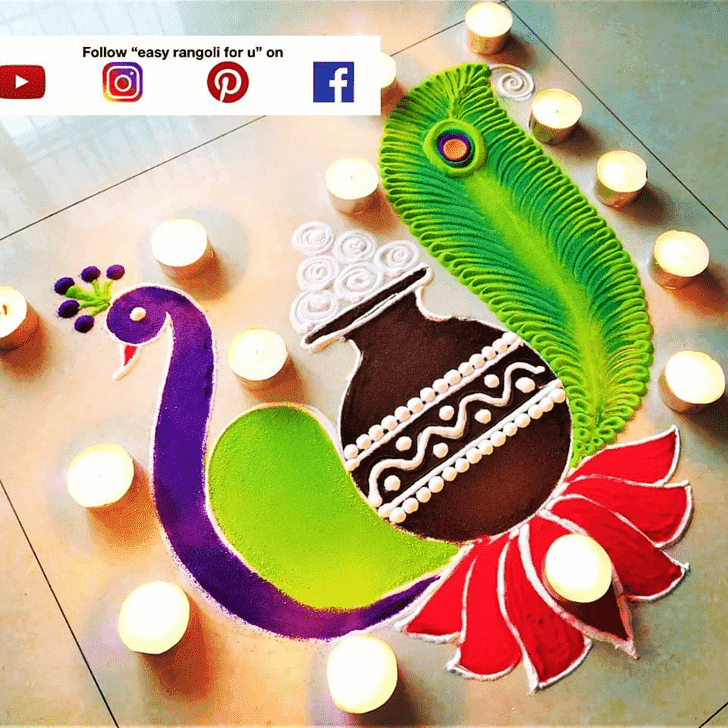 Marvelous Mesha Sankranti Rangoli