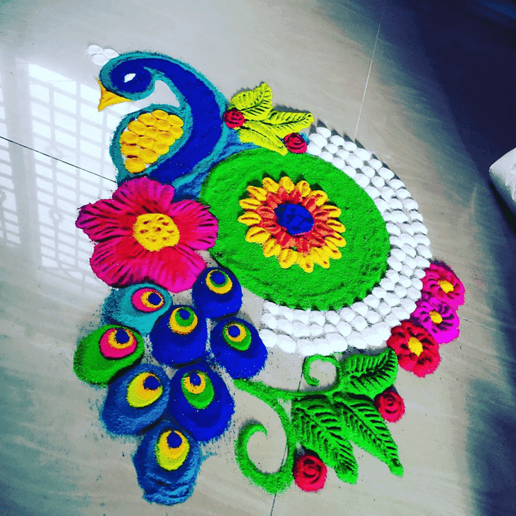 Stunning Mesha Sankranti Rangoli