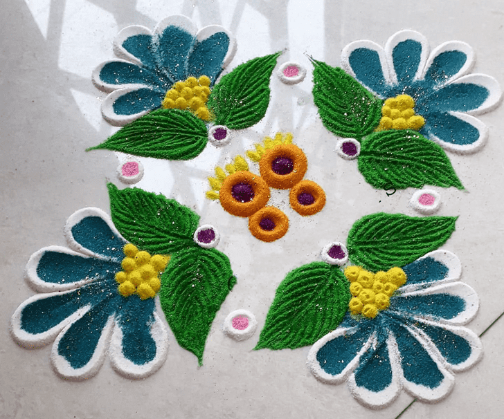 Exquisite Mexico Rangoli