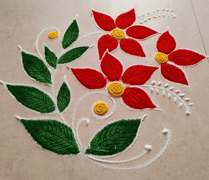 Pretty Mexico Rangoli