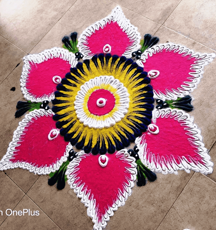 Fetching Mokshda Ekadashi Rangoli