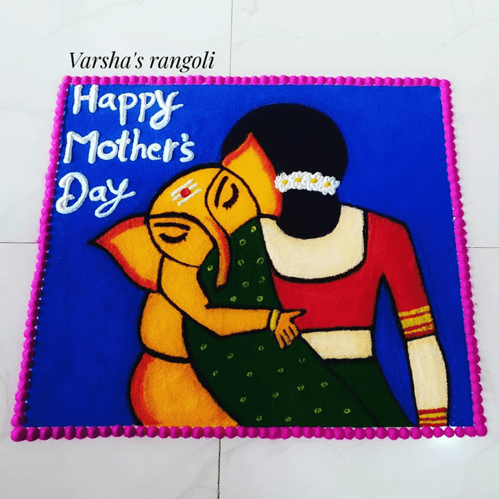 Mesmeric Mother Rangoli