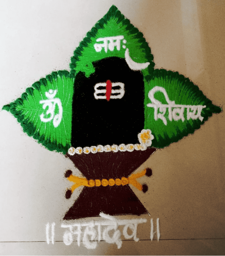 Bewitching NagPanchami Rangoli