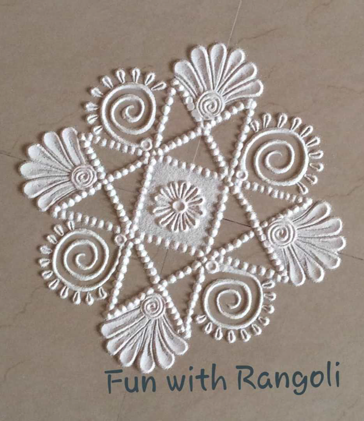 Delicate New Rangoli