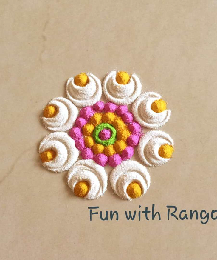 Elegant New Rangoli