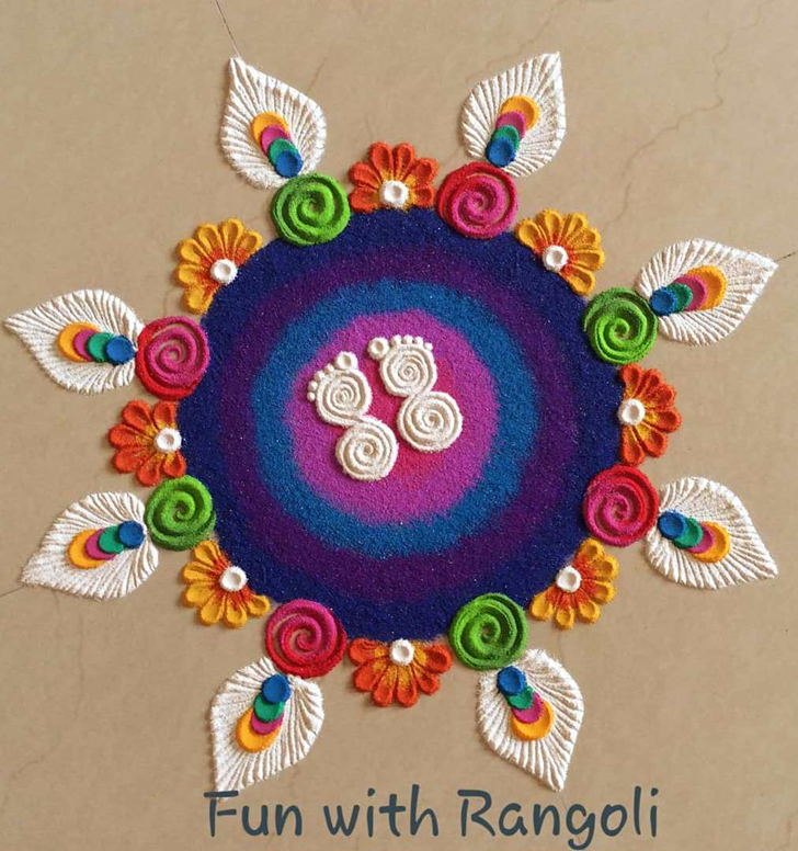 Enticing New Rangoli