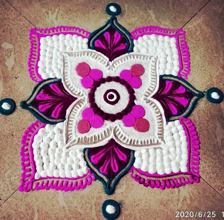 Fine New Rangoli