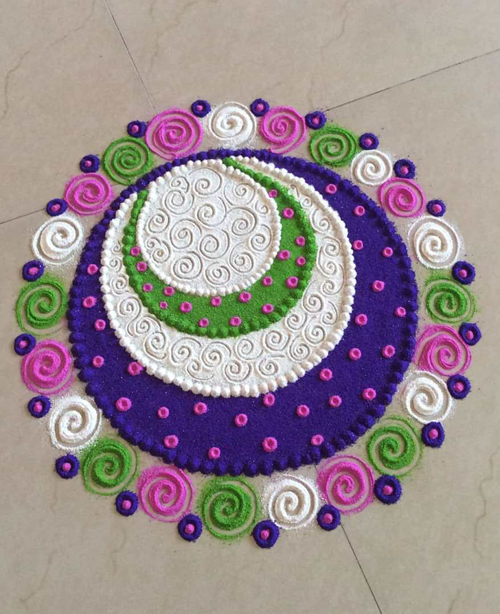 Superb New Rangoli