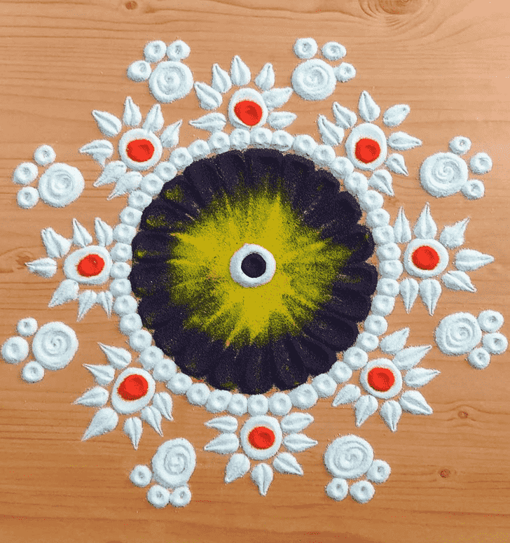 Gorgeous Nirjala Ekadashi Rangoli