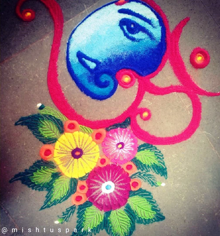 Om Rangoli