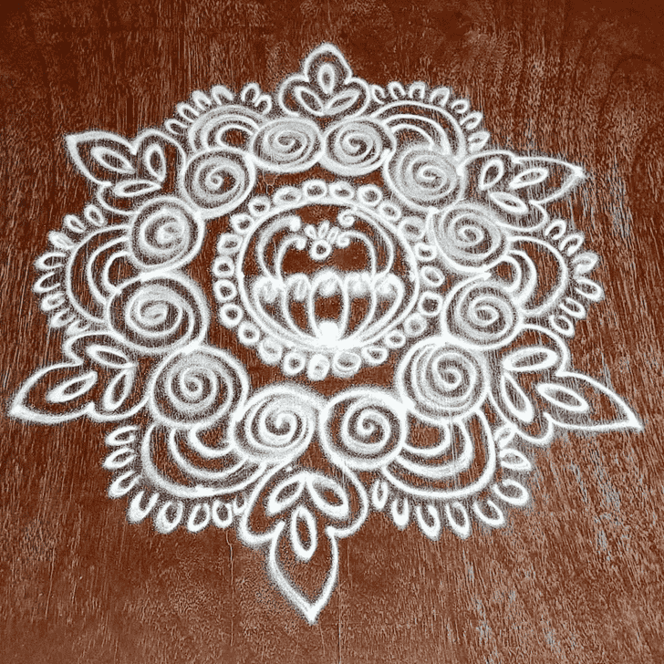 Magnetic Onam Rangoli