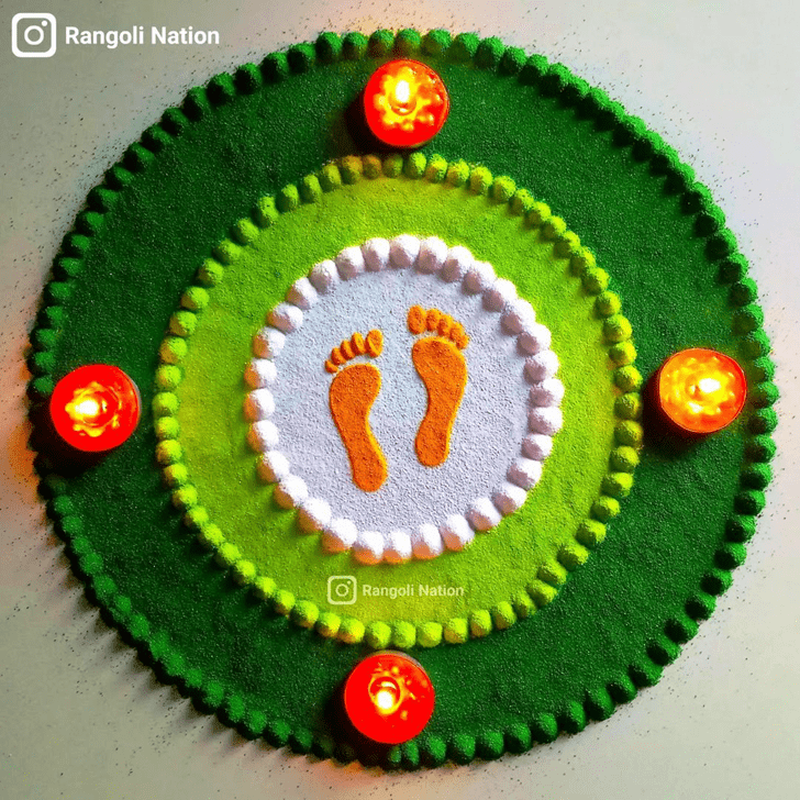 Fine Outstanding Rangoli