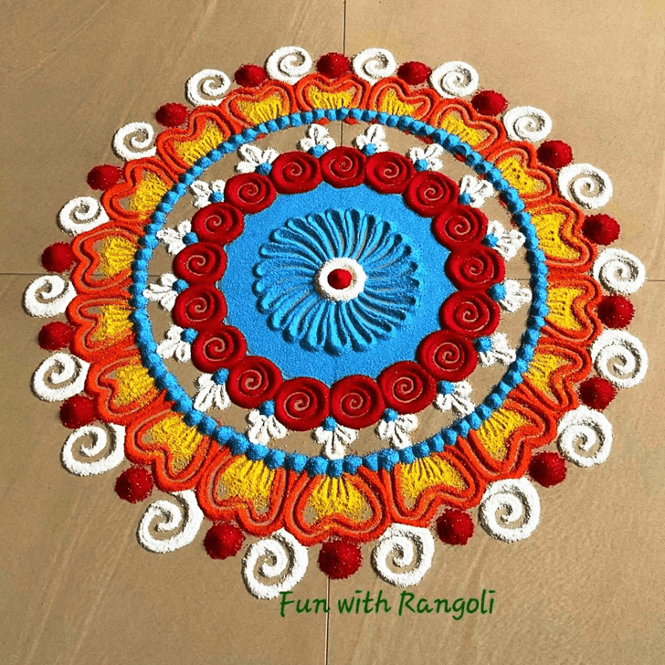 Gorgeous Outstanding Rangoli