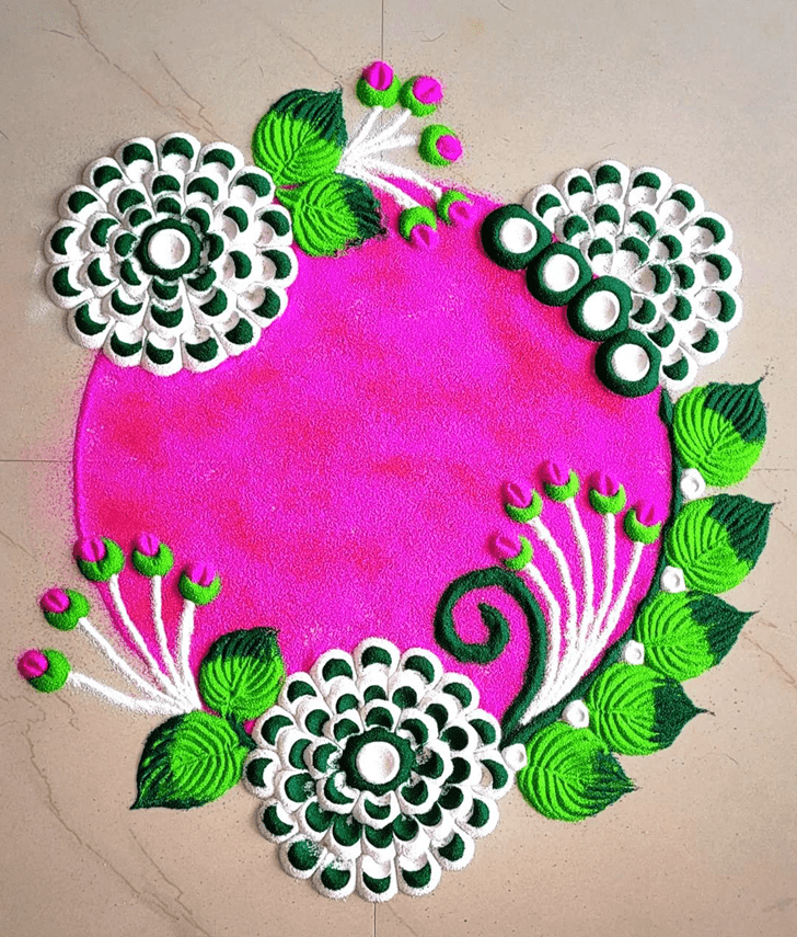 Marvelous Outstanding Rangoli