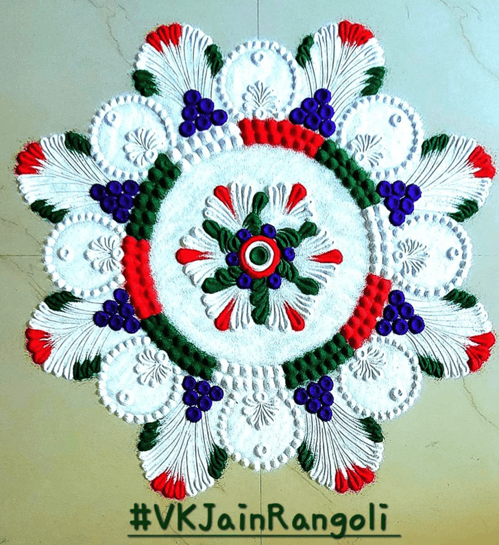 Radiant Outstanding Rangoli