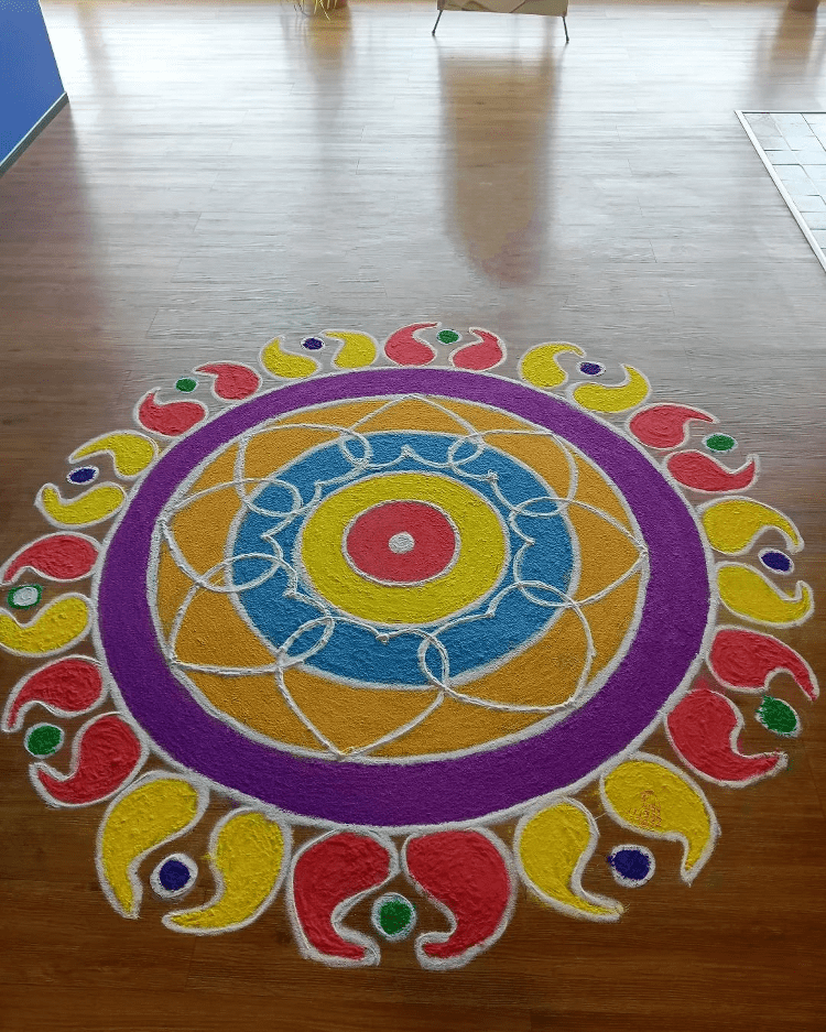 Papankusha Ekadashi Rangoli