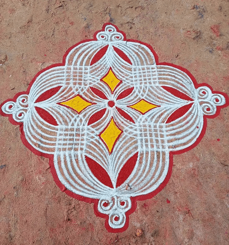 Fetching Papankusha Ekadashi Rangoli