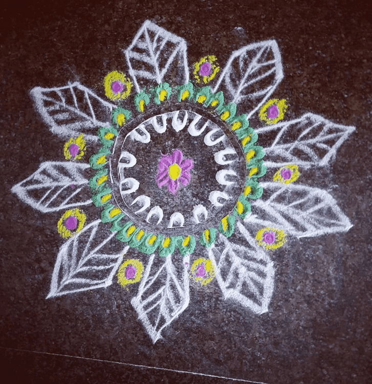 Mesmeric Parashurama Jayanti Rangoli