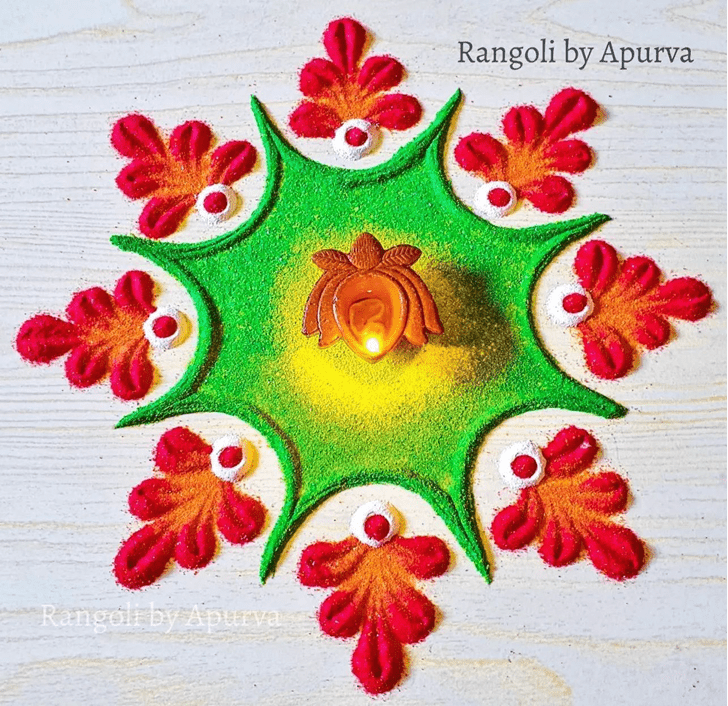 Fascinating Paush Amavasya Rangoli