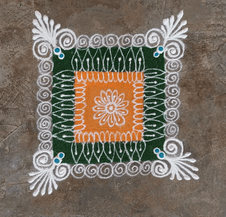 Elegant Prabodhini Ekadashi Rangoli