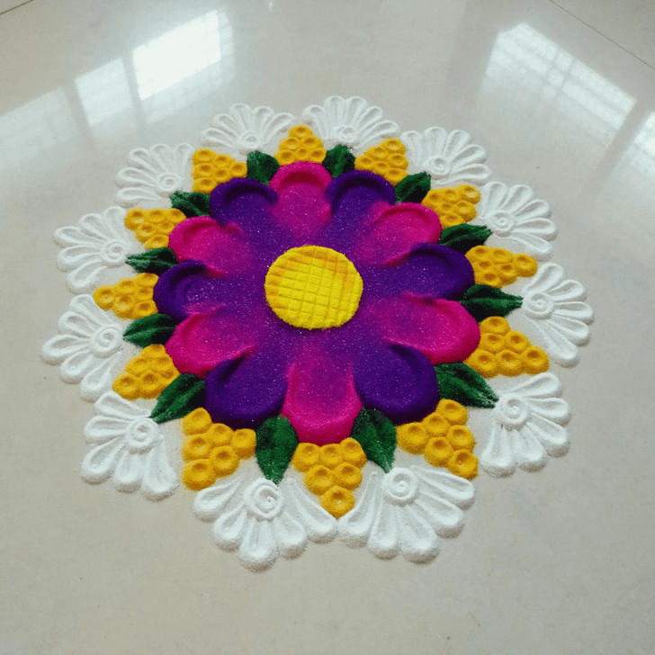 Enticing Prabodhini Ekadashi Rangoli